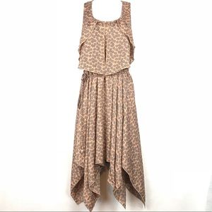 Anthropologie | Hazel Flower Blush Pink Dress